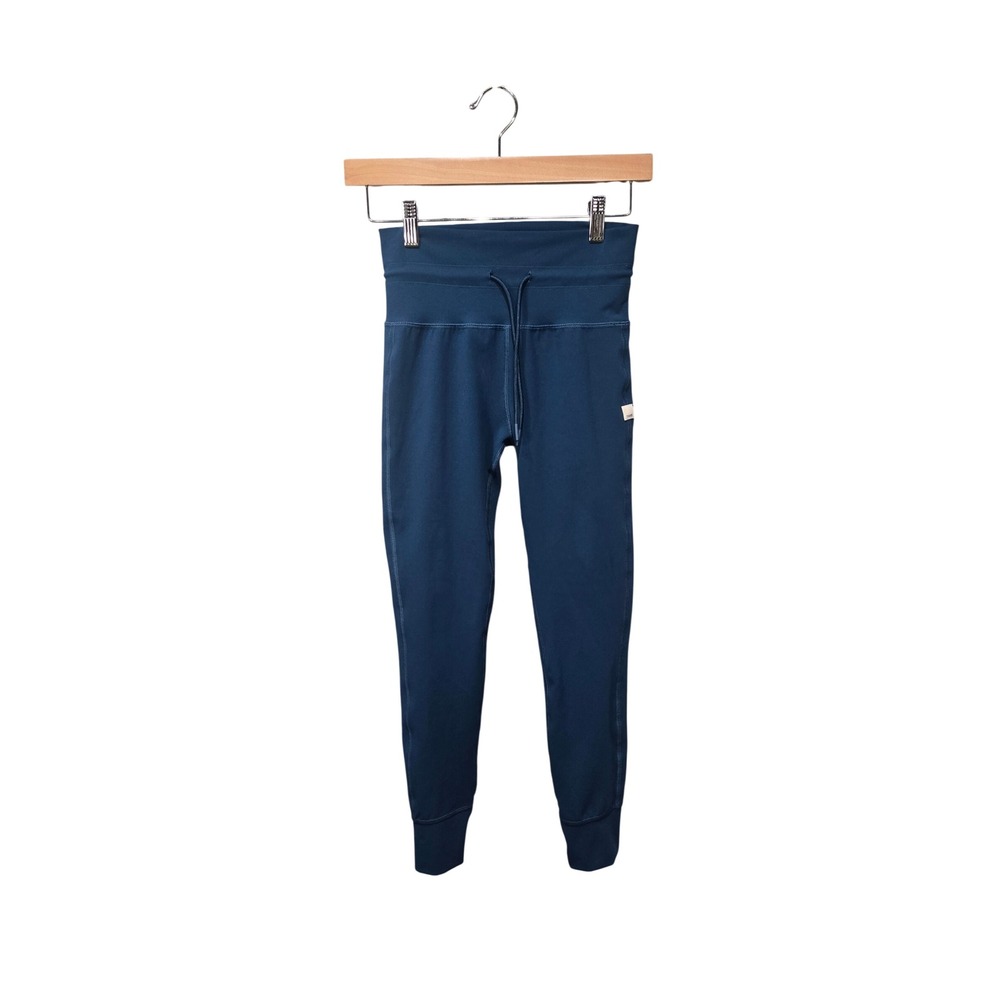 Vuori Daily Jogger Womens Small Blue VW323 Drawstring Activewear Pants